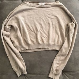 Ambiance beige cardigan sweater